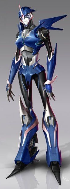 Transformers Prime Arcee render by The5NewKnights on DeviantArt