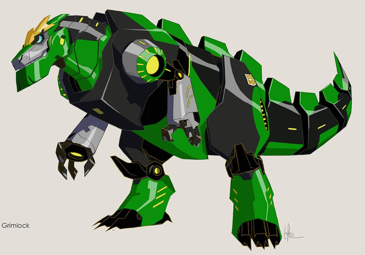 Transformers RID 2015 Grimlock (T-Rex) by OptimusHunter29 on DeviantArt
