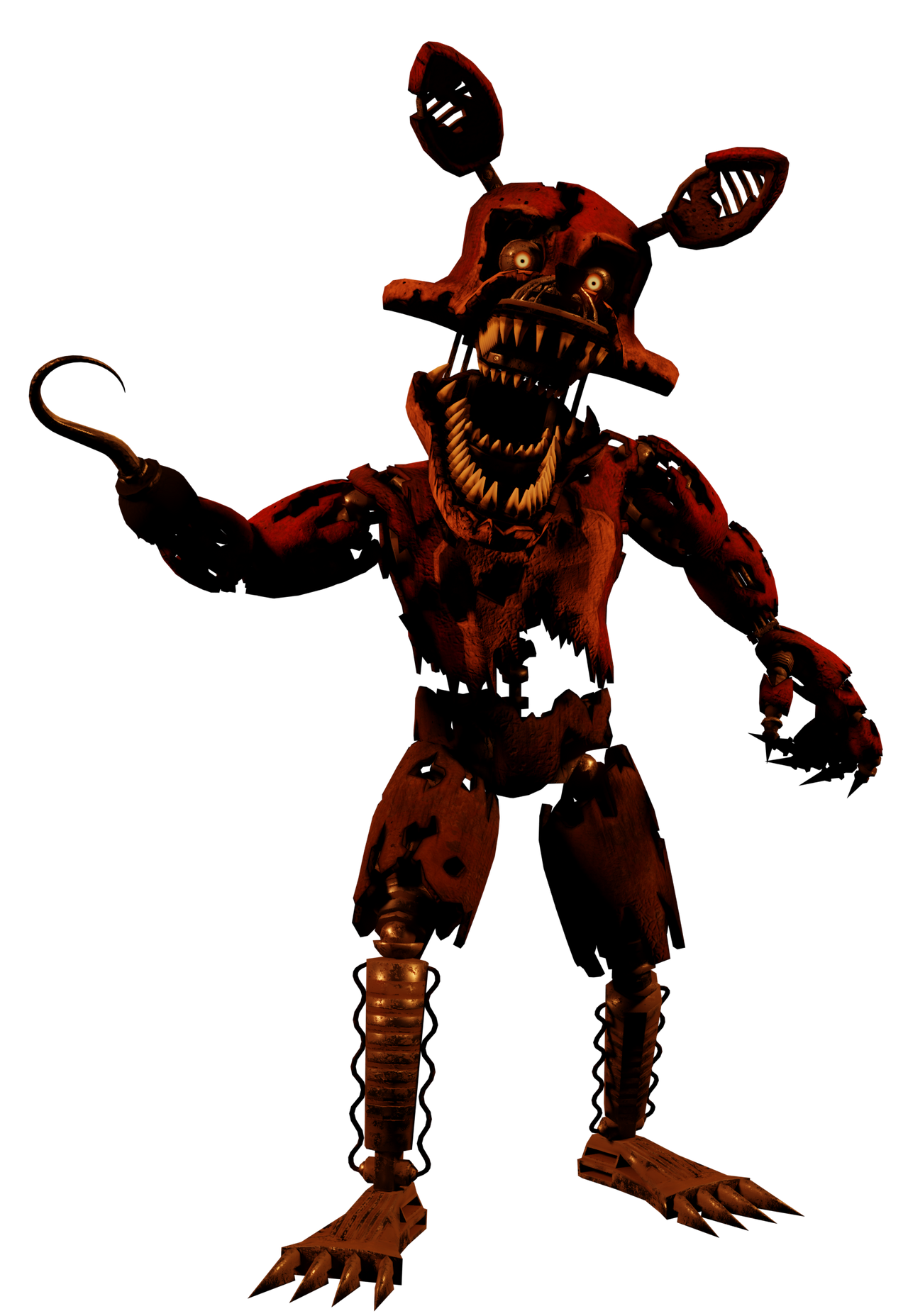 Repaired Nightmare FNAF VR Help Wanted Nightmare Foxy by OptimusHunter29 on DeviantArt