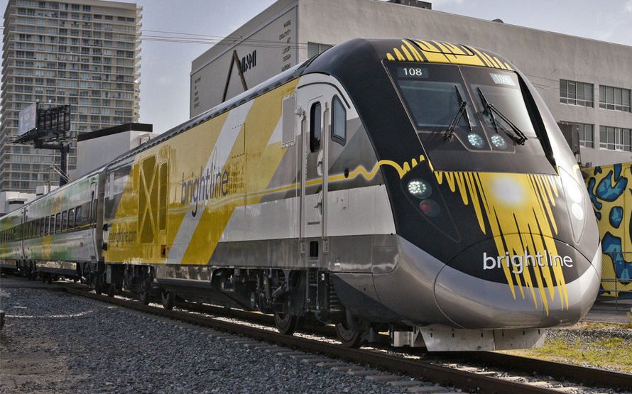 brightline High-Speed Train by OptimusHunter29 on DeviantArt