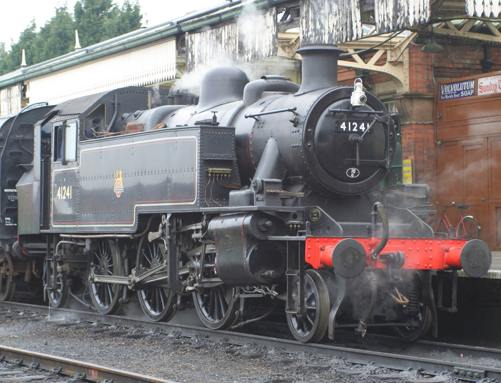 LMS Ivatt Class 2 2-6-2 Tank by OptimusHunter29 on DeviantArt