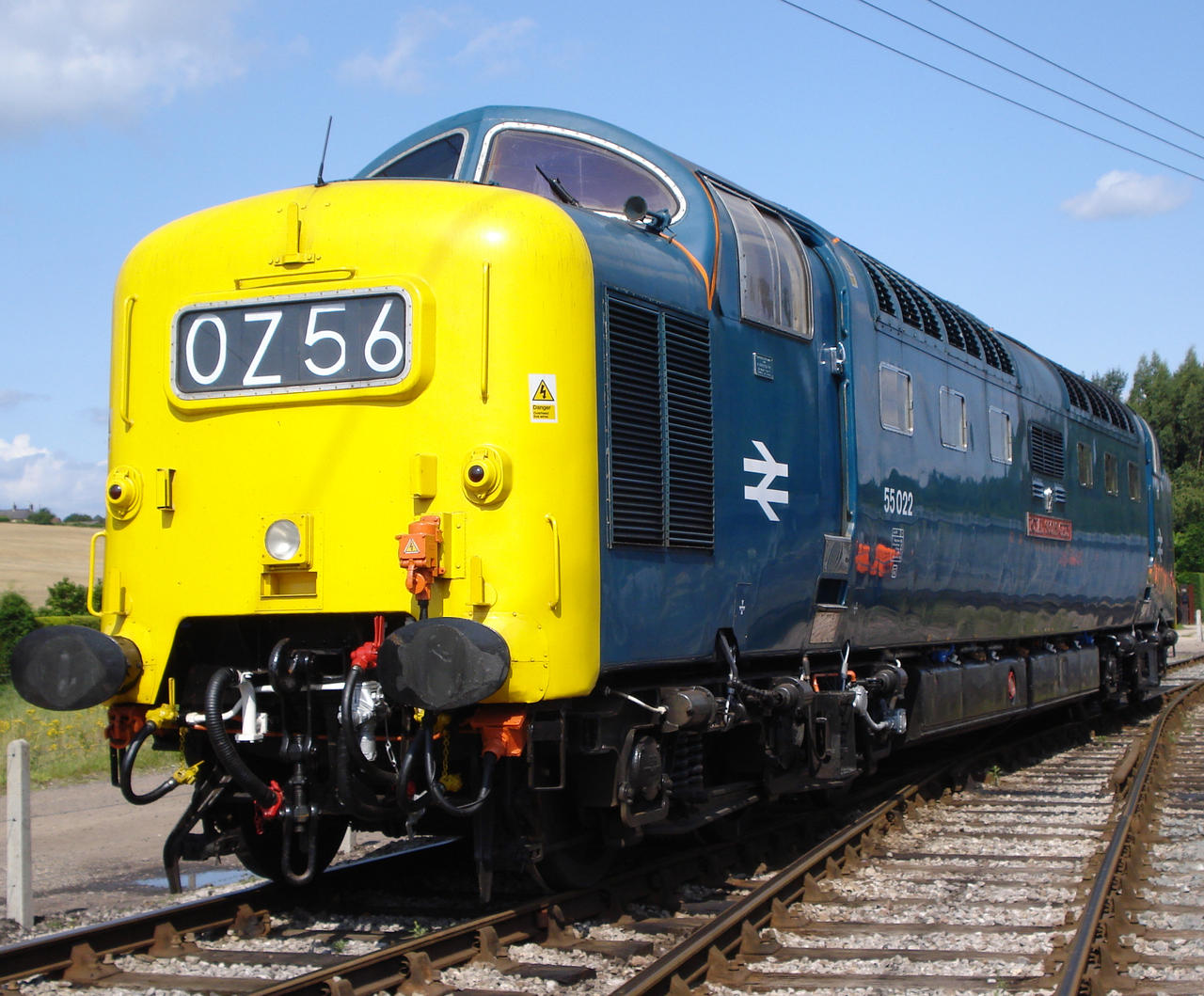 British Rail Class 55 By OptimusHunter29 On DeviantArt British rail class 55 by optimushunter29 on deviantart