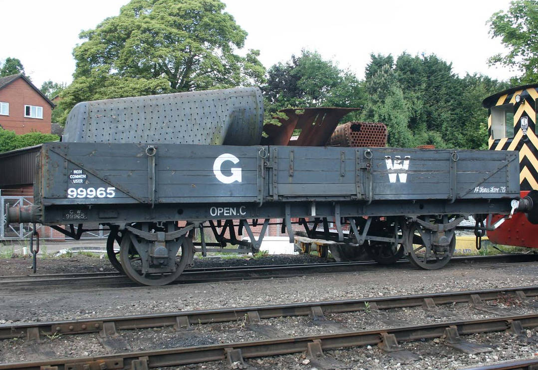 GWR Open C and GW BR Tube wagons by OptimusHunter29 on DeviantArt
