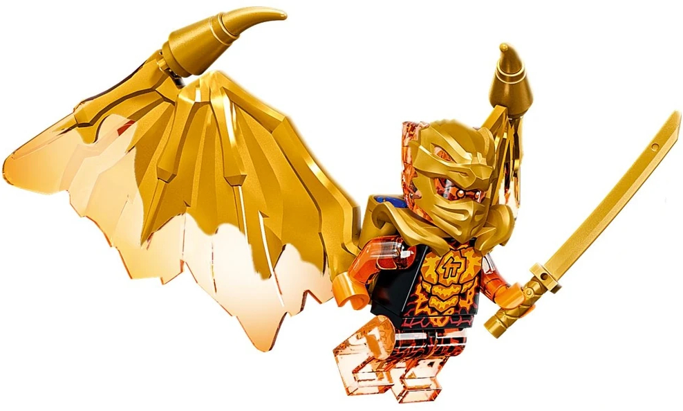LEGO Ninjago Minifigure Cole (Golden Dragon) by OptimusHunter29 on ...