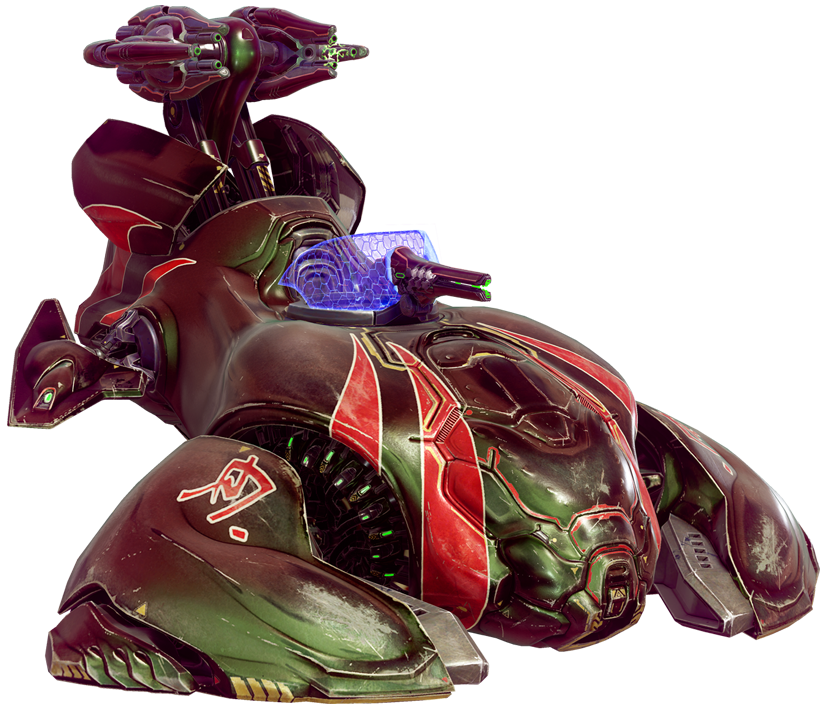 Halo 5 Muv'te-pattern anti-aircraft Wraith by OptimusHunter29 on DeviantArt