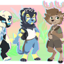 Lineless Adventure group [COMMISSION]