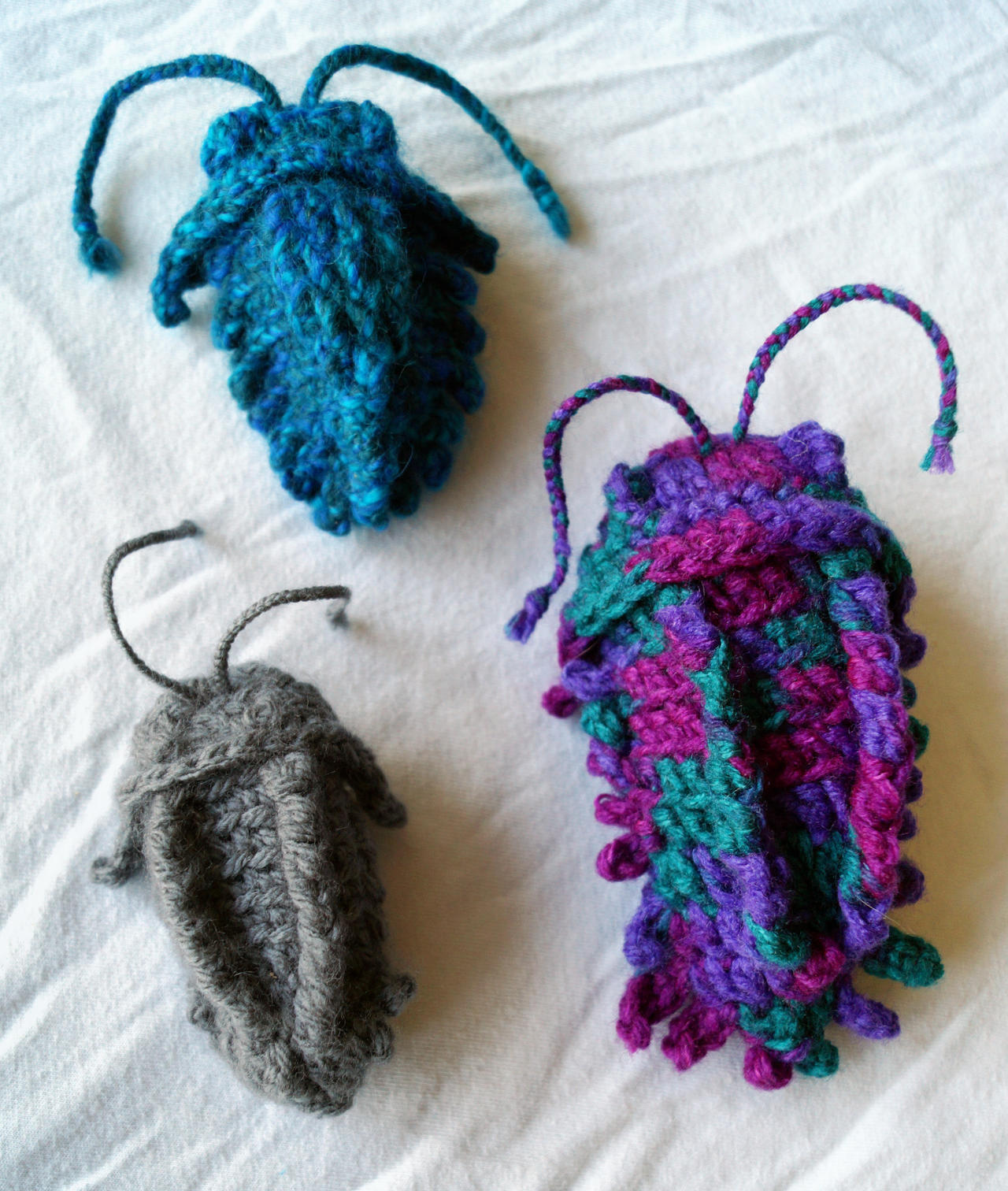 Crochet Trilobite Evolution 2