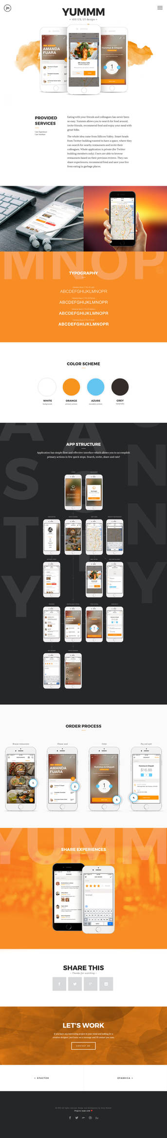 Yummm ios app by jurajmolnar