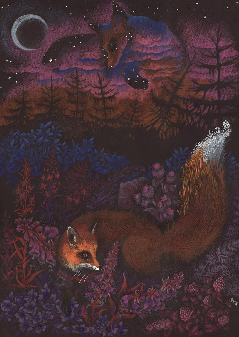 Twilight fox