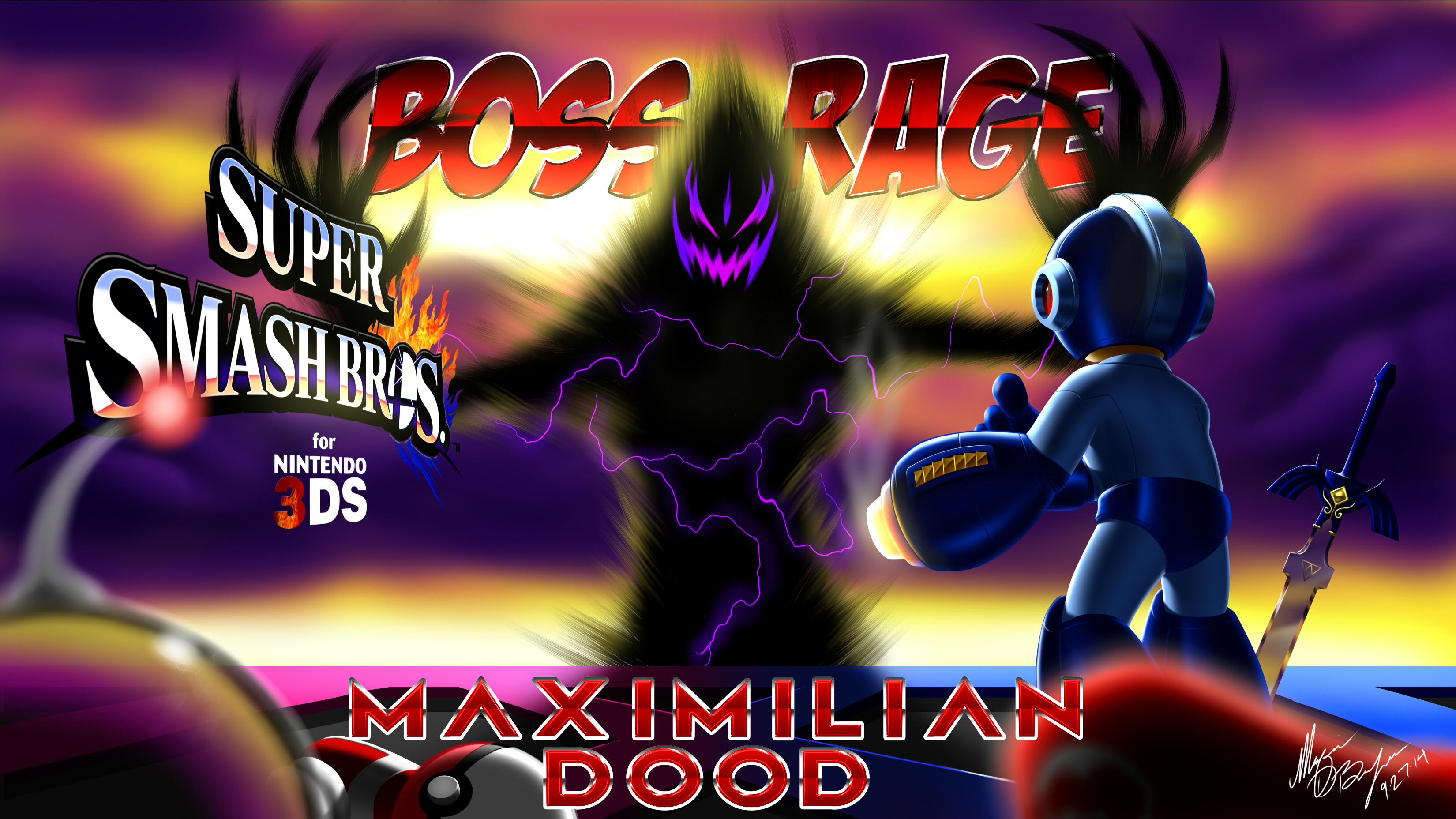 For Maximilian: Super Smash Bros BOSS RAGE