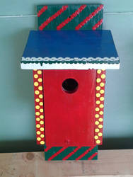 Red Birdhouse