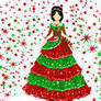 Redangreen  Christmas gown