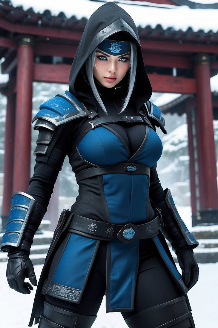 Female Lin Deep Forest Ninja Clan - Female Lin Kuei 6 by Ajben03 on DeviantArt