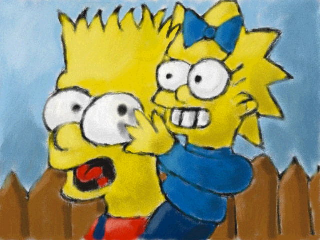 Bart and Maggie