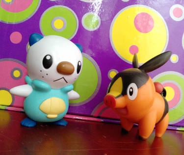 Oshawott and Tepig