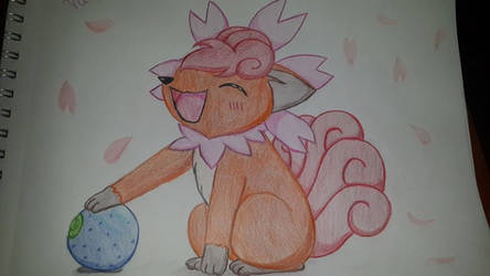 Flower-Gift Vulpix