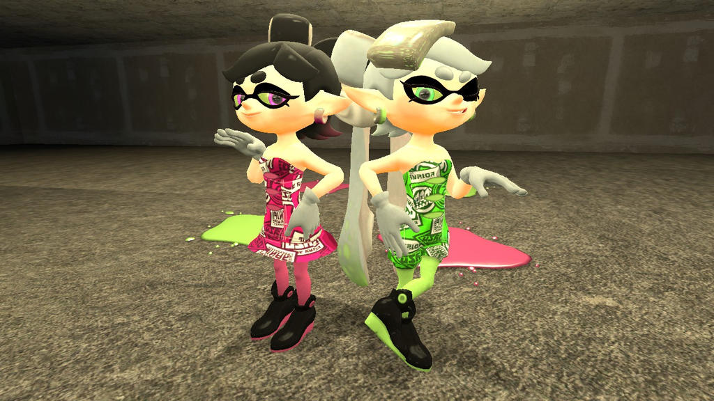 Splatoon Weird (Splatoon Freaks) The Strange Sisters by inkntuna on DeviantArt