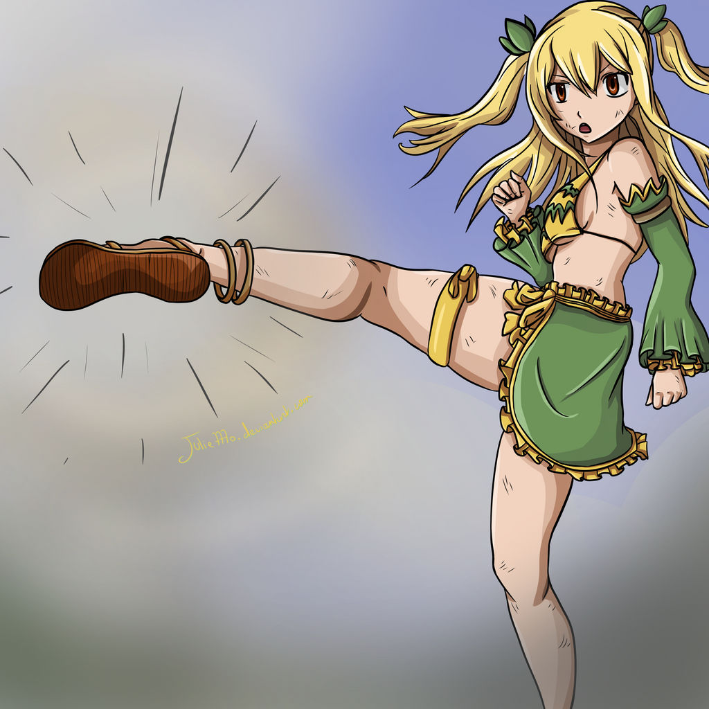 [Fairy Tail] Lucy kick