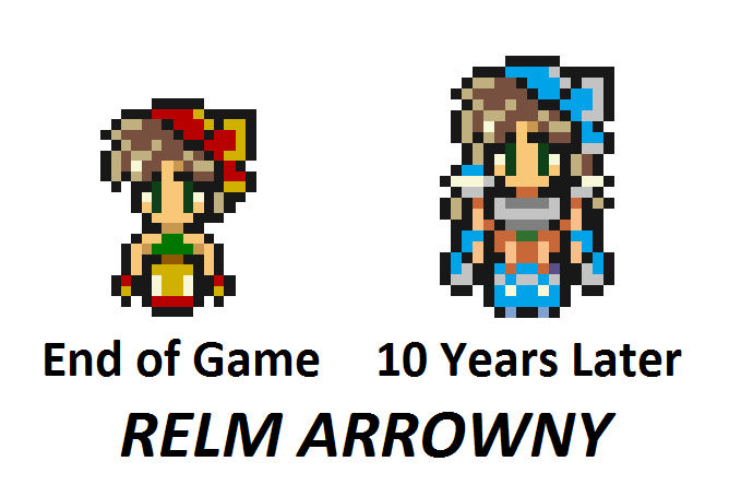 Relm Ff Final Fantasy VI: 10 Years Later -- Relm Arrowny by krazerkap on DeviantArt