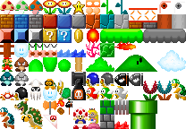 Super Mario Bros. Tile Remakes by Shaddow24 on DeviantArt