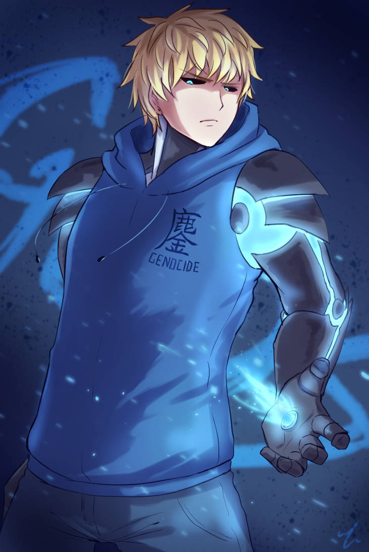 Blue Genos by Souyuu221 on DeviantArt
