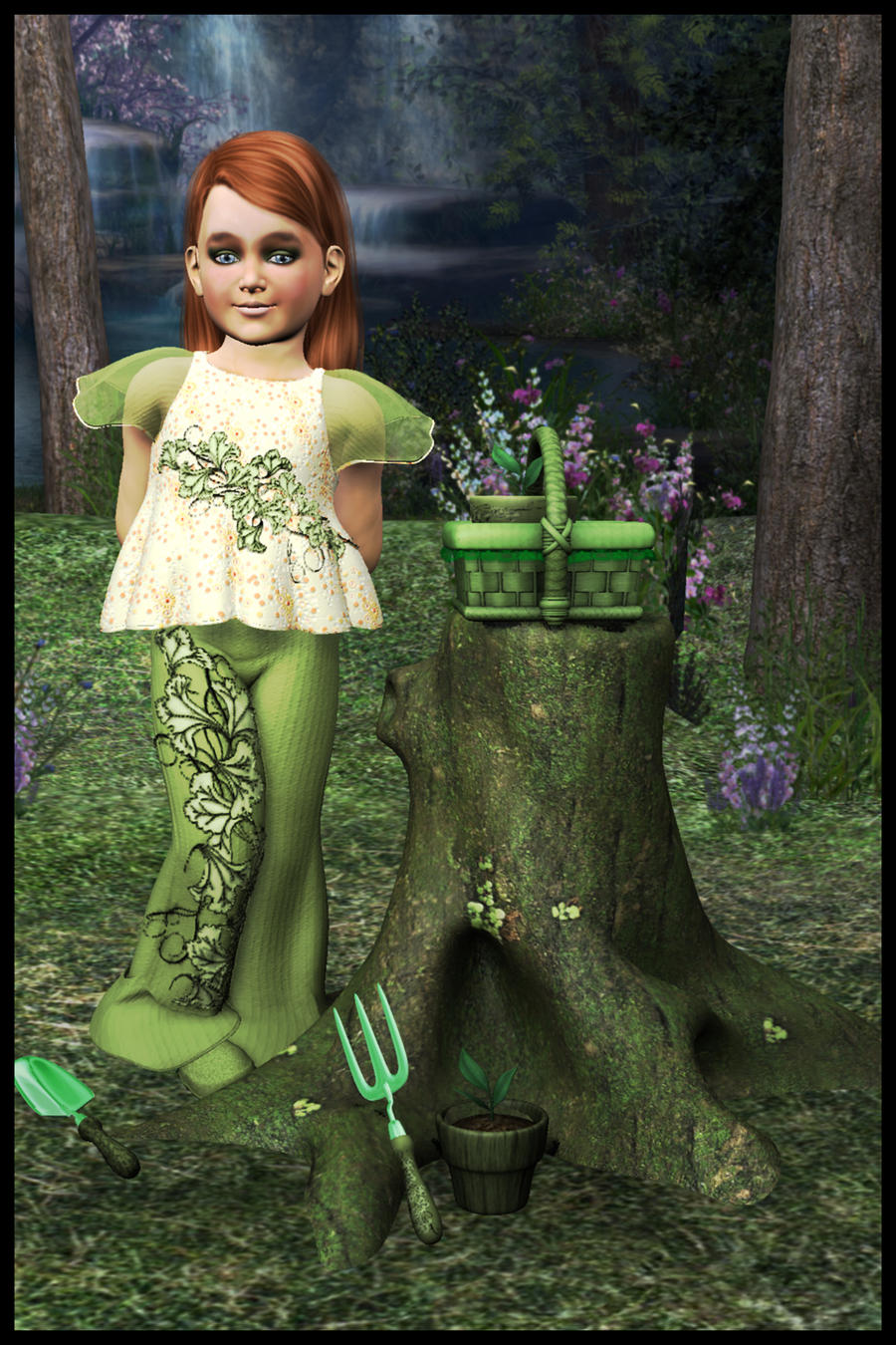 Forest Gardener by Arialgr