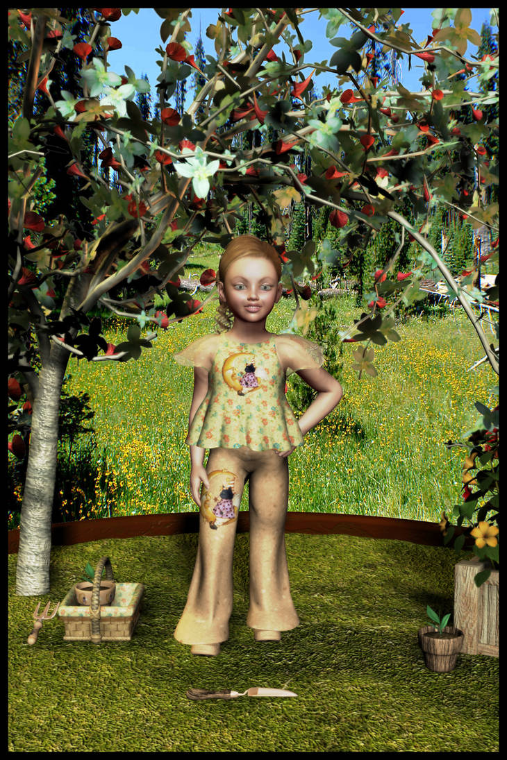 Spring Gardener by Arialgr