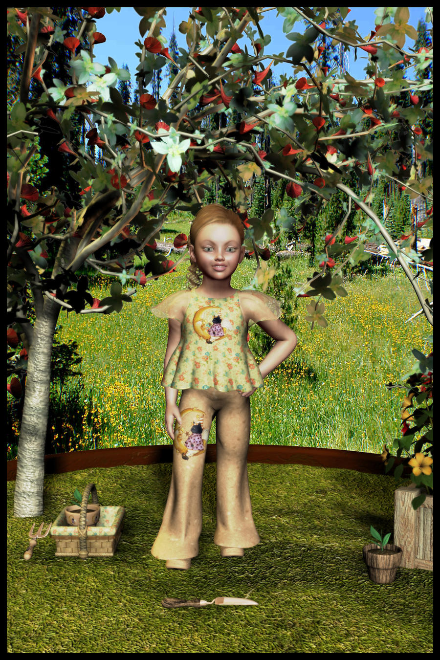 Spring Gardener by Arialgr