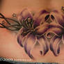 Flower tribal tattoo