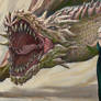 Daenerys and Viserion