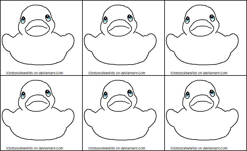 Duckie Template by ichthysofpetfish on DeviantArt
