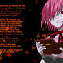 Elfen Lied Wallpaper (+Song text Manga Version )