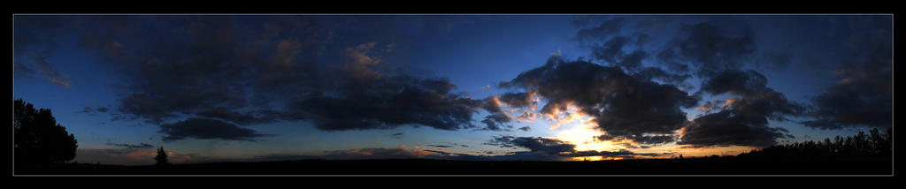 Park Sunset Panorama