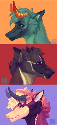 Keb Busts - Commission