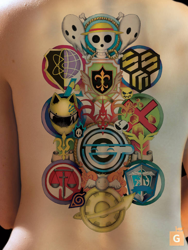 Anime Tattoo 1.5 by GS _ THE LEFTOVERS by Proto-jekt on DeviantArt