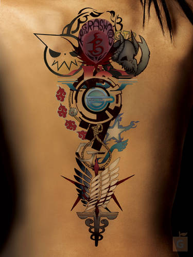 Akatsuki Tattoo by guunstattoo on DeviantArt