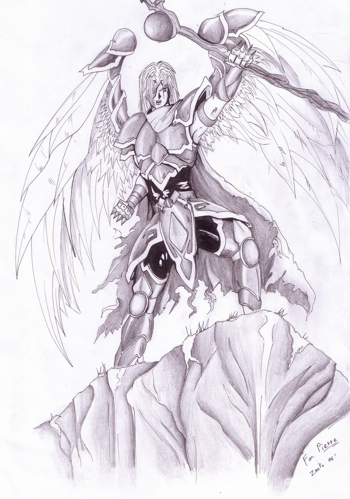 Warrior Angel Sketches Chelss Chapman