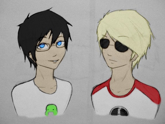 John Egbert and Dave Strider