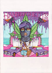 HANDSOFFTHETITS 'Tha Purple Hustla' album cover