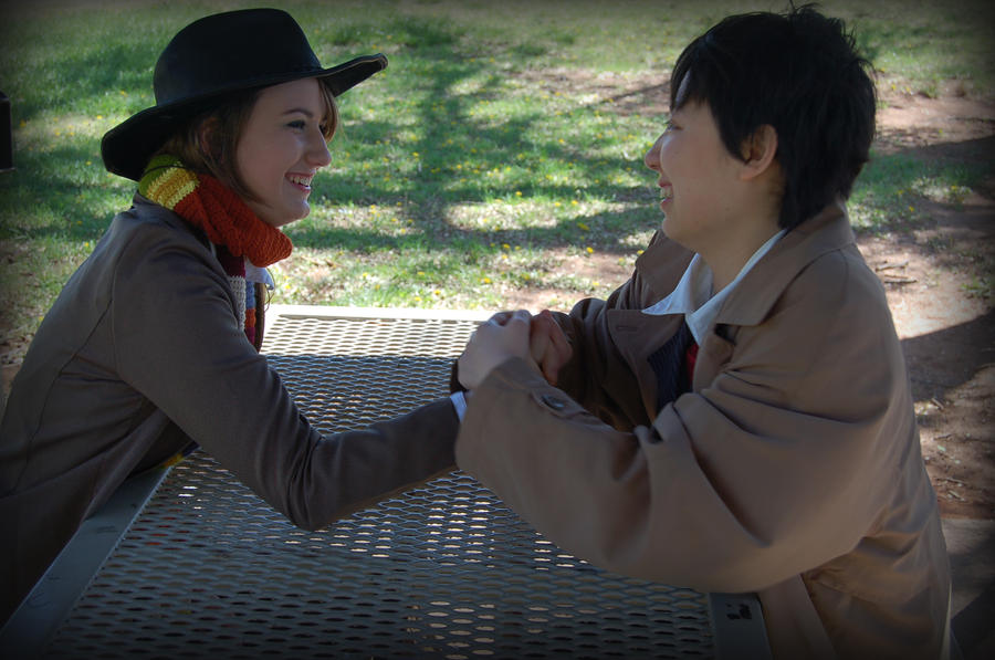 Doctor who arm wrestle cheat