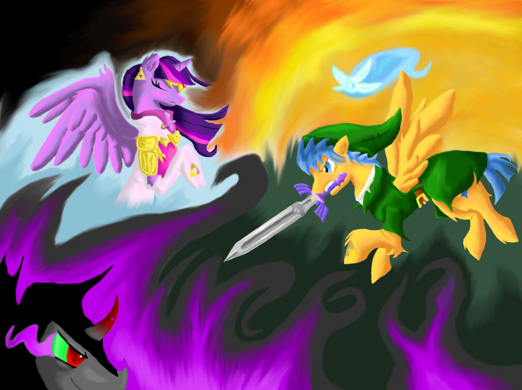 Mlp Crossover Raiden Legend of Zelda/MLP Crossover Thing by Tigerett on DeviantArt