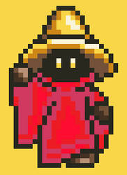 Pixel Black Mage (Recolor)