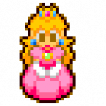 Pixel Princess Peach