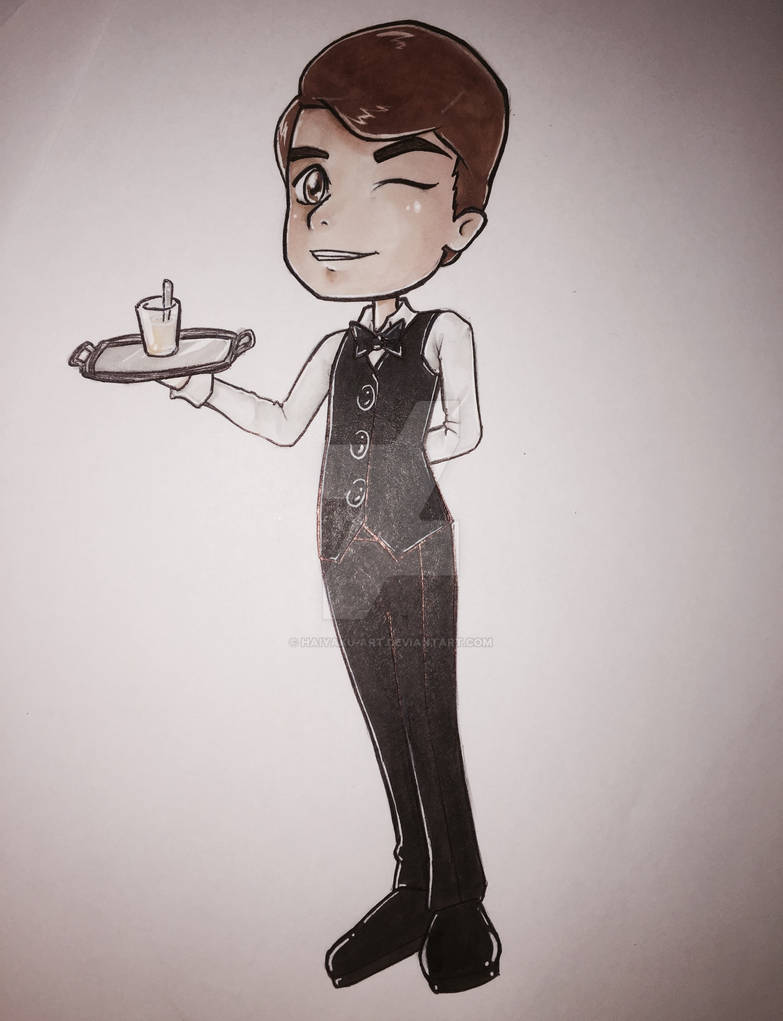 Butler Standing Drawing Butler by Haiyaku-art on DeviantArt