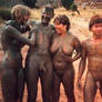 Girls vs boys mud wrestling 