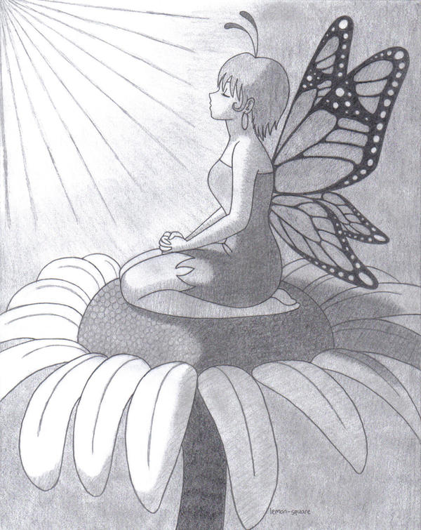 Soaking up the Sun by lemon-square on DeviantArt