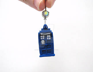 Doctor Who Tardis belly button ring