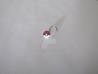 Pokemon - Poke ball nose ring