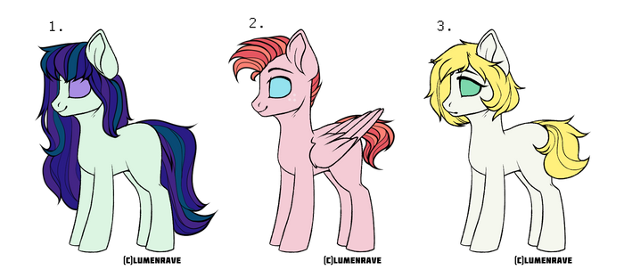 My Little Pony Adoptables (Open)