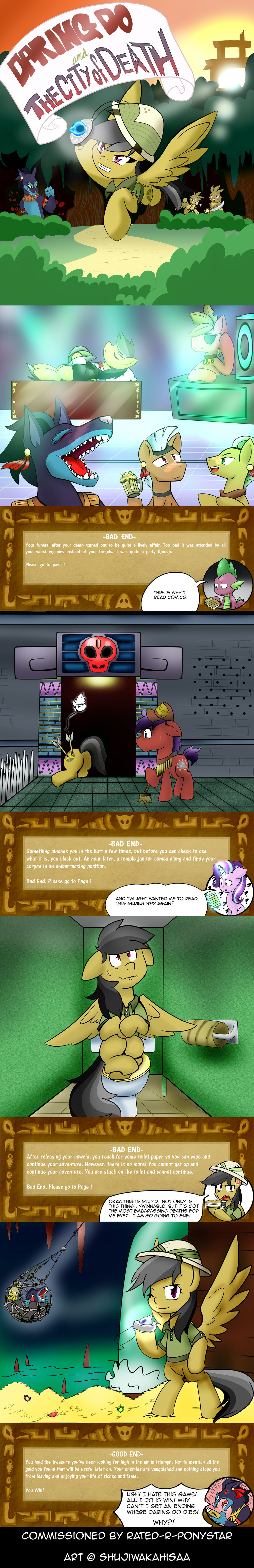 Daring Do Choose Your Own Adventure MLP (Com) Pt2